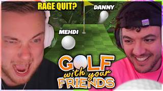 ⛳ KURZ VOR KANAL LÖSCHEN! 😡 Golf Wetten vs Mehdi 🤣 | SolutionPlayz