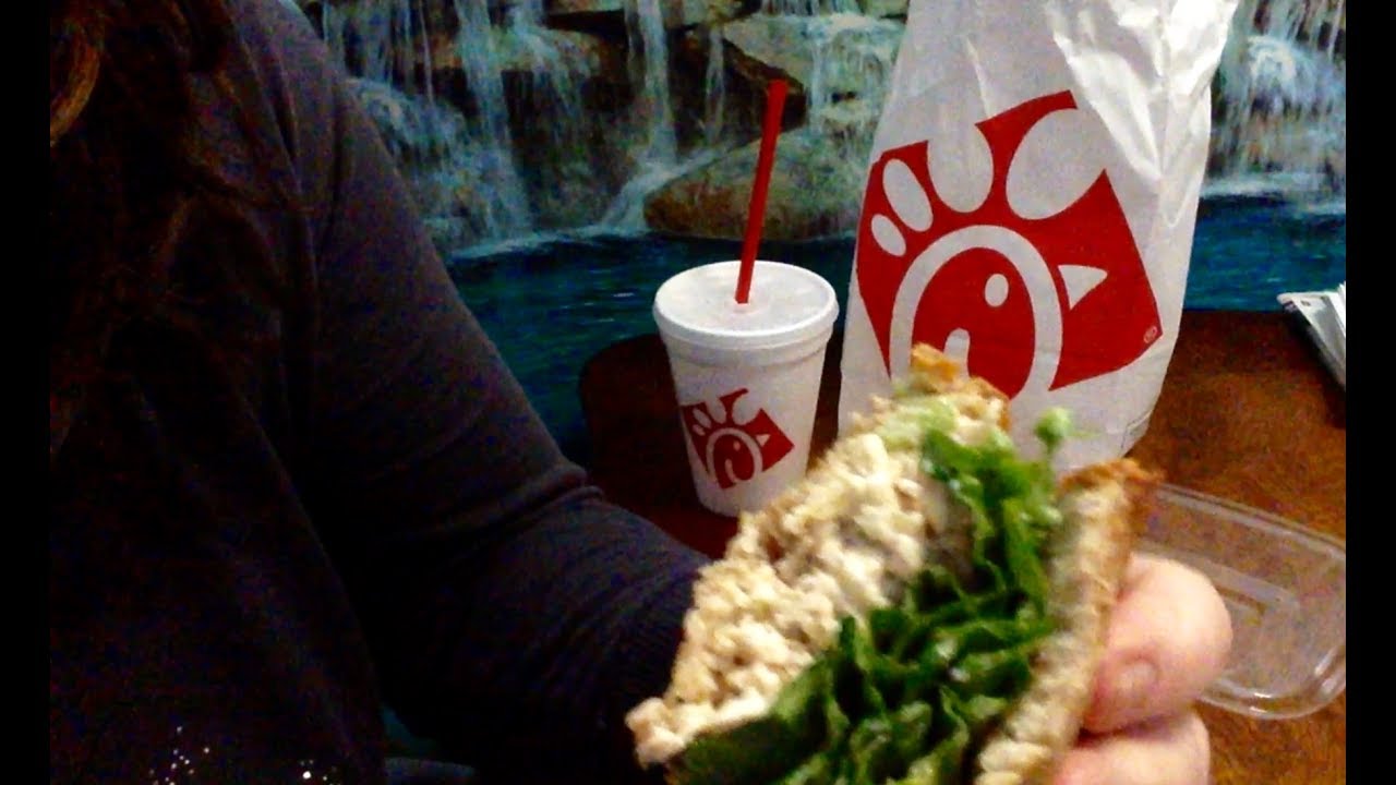 Angela Bright Quiet Let's Do Lunch Chicken Salad Sandwich Chick Fil A ...