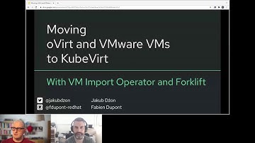 Moving oVirt and VMware VMs to KubeVirt with VM Import Operator and Forklift