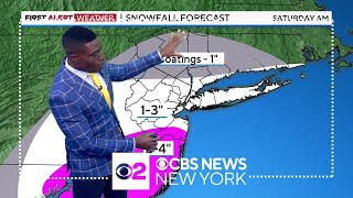 First Alert Weather: More snow on the way in New York City