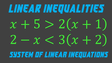 Ex 2.17 | Linear Inequalities | System of Linear Inequations In One Variable