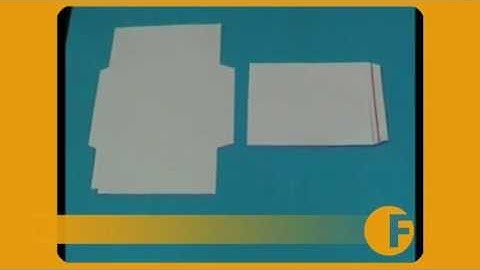 Envelope with Double Sided Tape and Tear Tape Applications A/06