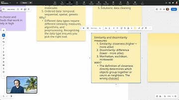 Data Types, Similarity Measures, and Data Pre Processing