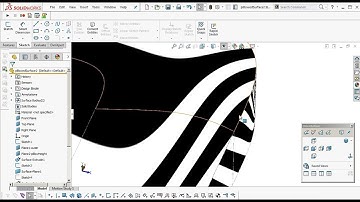 Solidworks Tutorial: MK2 Surface modelling a pillowed form