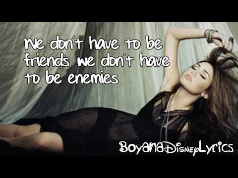 Miley Cyrus - Two More Lonely People (Lyrics Video) HD