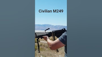 Civilian M249, break in
