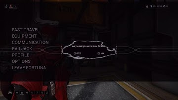 Warframe Orbiter animation Bug