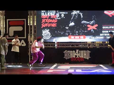 2019 HERO 4 WHO國際街舞大賽 │BBoy2VS2 | Hyper Rush Crew VS HRC Bboy [Semi-Final]