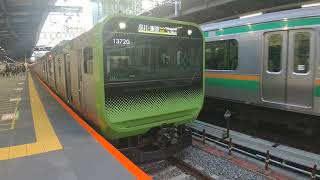 山手線　品川・東京方面　E235系0番台トウ04編成　渋谷駅にて