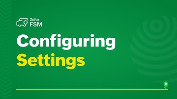 Configuring Settings – Timezone and Image Upload Resolution in the Zoho FSM Mobile App