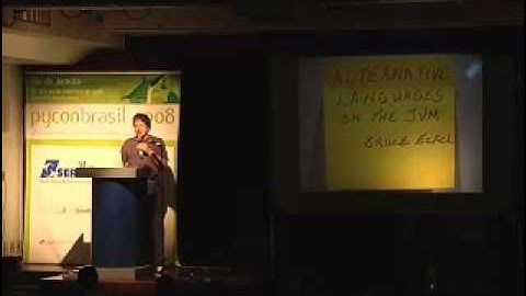 Pyconbrasil2008 - 09 - Open Spaces - Bruce Eckel- 20/09/2008 -sábado