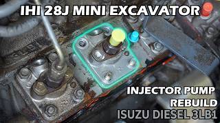 Diesel in the Crankcase - IHI Mini Excavator