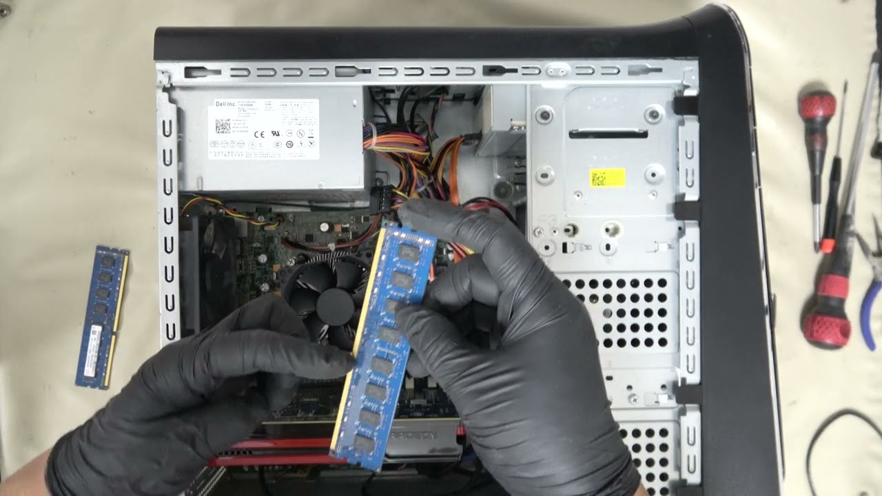 パソコン修理】DELL XPS8500 メモリ交換ガイド｜取り外しから取り付け