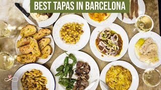 5 Amazing Tapas Bars In Barcelona! || Epic Barcelona Tapas Tour || Infinity Platter || 2022