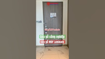 👍 Cửa gỗ công nghiệp Laminate, cửa gỗ phòng ngủ, cửa gỗ phòng khách sạn | cửa gỗ MDF laminate