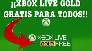 XBOX LIVE GOLD GRATIS 1 MES GRATIS SEPTIEMBRE 2021