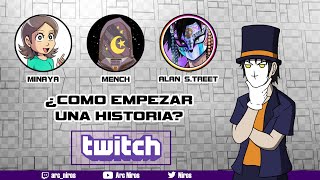 Una viñeta de podcast 01-Como empezar una historia con Mench, Minaya y Alan s.treet