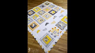 Small Steps - unisex baby quilt pattern – Magic Little Dreams Quilts