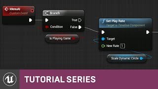 Radial Impact: Setting up the Dynamic Circle cont | 07 | v4.6 Tutorial Series | Unreal Engine