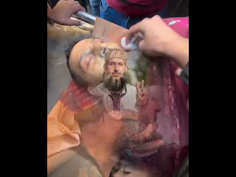 استشهاد الحاج خالد نبهان أبو ضياء المعروف بـ روح الروح إثر قصف اسرائيلي