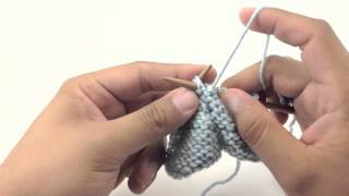 how to knit the purl two together decrease p2tog