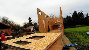 Artisan Tiny House Time Laps of a SIP Tiny House Build