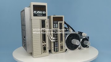 Genuine TECO JSDAP 15A 20A 30A 50A3 AC Servo Drive and JSMA PUC PLC PMB Servo Motor 0.4 to 2 kw