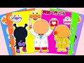 【癒しASMR】アンパンマン先生シールを飾ってはがす🏥Calming Sticker Sounds with Doctor Anpanman