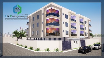 14 Units Block of Flats Design