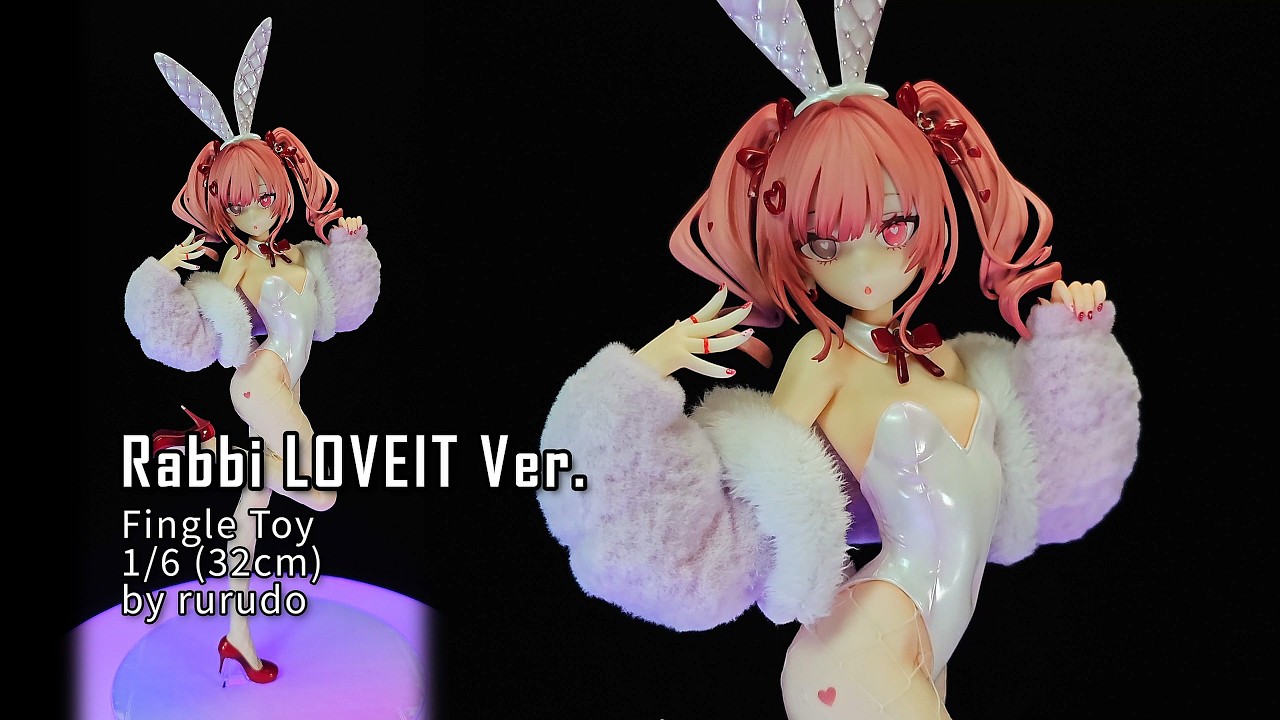 rurudo Rabbi LOVEIT Ver. Illustrated 1/6 Complete Figure - YouTube