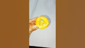 Squid game Diy Dalgona squishy 🔺  tutorial #diy #squidgame #dalgona #squishy #fypシ゚