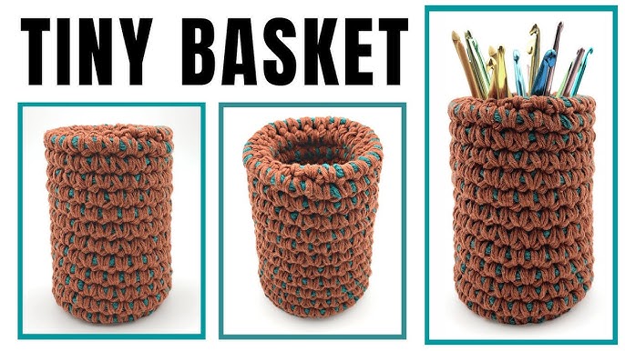 Crochet basket • Raam Crochet