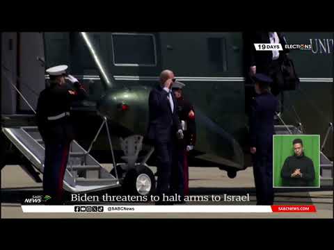 Biden threatens to halt offensive weapon shipments to Israel amid Gaza invasion plans