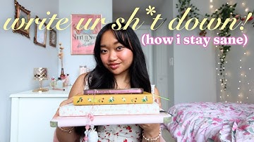 my REALISTIC journaling ecosystem that works ⋆˚꩜ self growth routines, digital + paper organization