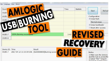 Amlogic USB Burning Tool Recovery Guide: Revised Tutorial