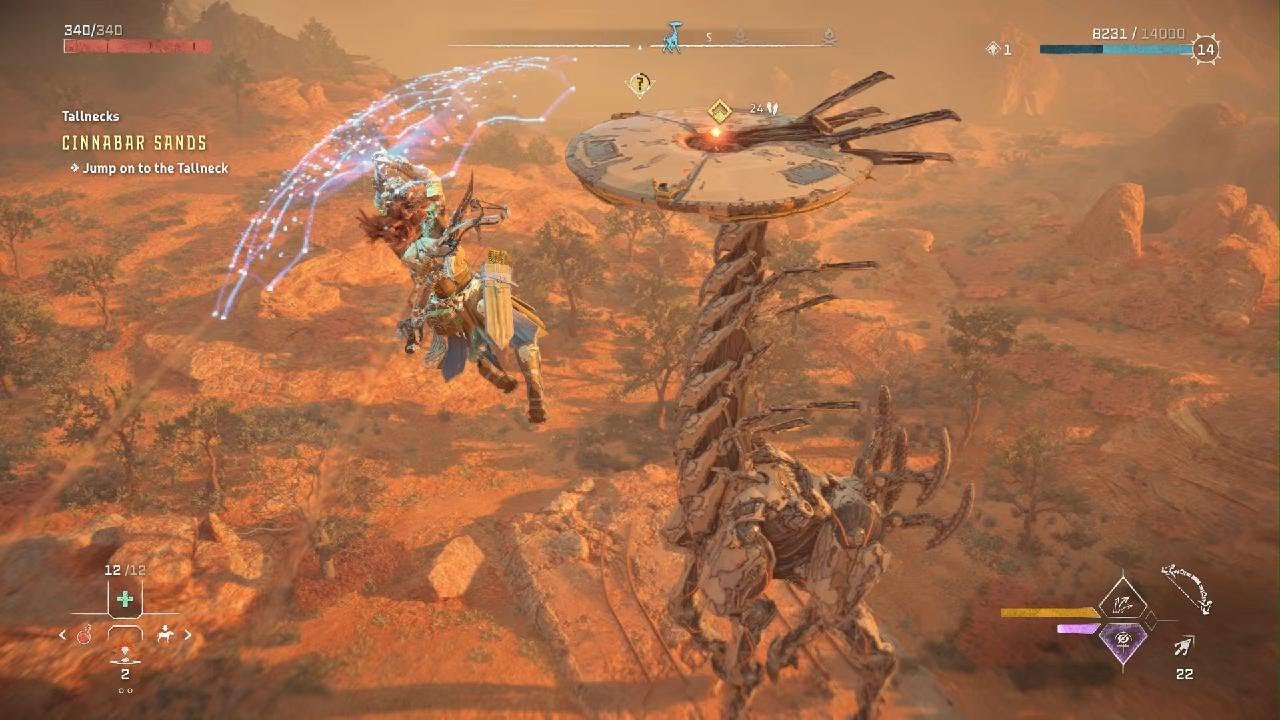Horizon Forbidden West: Overriding A Tallneck
