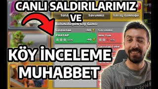 EFSANE LİG CANLI SAVAŞLARIMIZ KÖY İNCELEME  -  CLASH OF CLANS