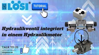 LöSi erklärt - Hydraulikventil angeflanscht auf einem Motor by LöSi Getriebe-Steuerungen-Hydraulik GmbH 6,151 views 1 year ago 1 minute, 23 seconds