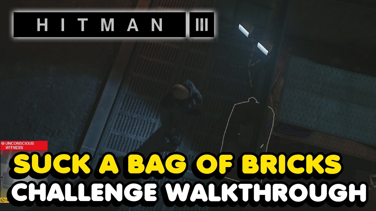 Hitman 3 Suck A Bag Of Bricks Challenge Guide (Berlin) YouTube