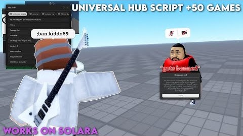 OP NUT HUB SOLARA SCRIPT SHOWCASE GUI 50+ GAMES AND UNIVERSAL!