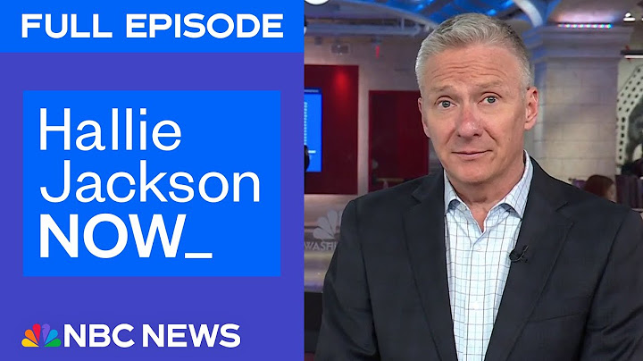 Hallie Jackson NOW - June 19 | NBC News NOW