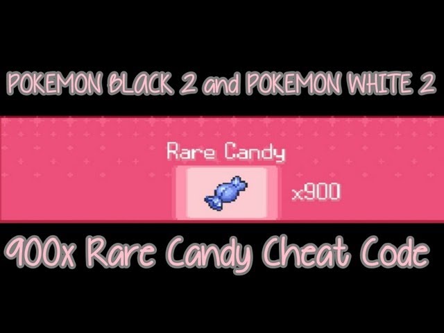 Pokemon Black Cheats - Action Replay Codes For NDS