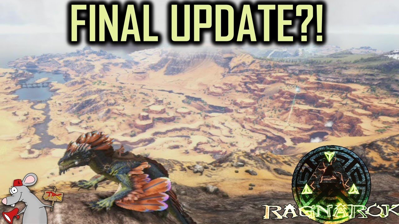 Ark Survival Evolved Ragnarok Final Update Desert Map Tour Youtube