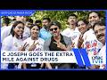 Tamil Nadu Chief Minister C Joseph Vijay Participates In A 6-Km Anti-Drug Marathon In Chennai | N18V