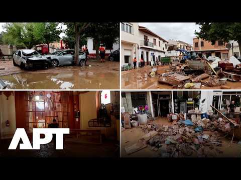 Spain Floods: Madrigueras Devastated By Deadly Flash Floods | APT