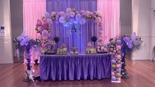 Butterfly Theme | Cats Eye Event Planners | Pink and Purple | Girl Birthday Decoration