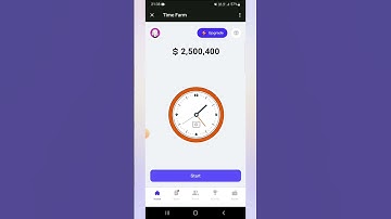 Time farm l new telegram bot l crypto  mining l mobile money earning
