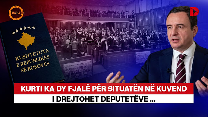 🔴 KURTI KA DY FJALË PËR SITUATËN NË KUVEND, I DREJTOHET DEPUTETËVE … - RRETH E RROTULL