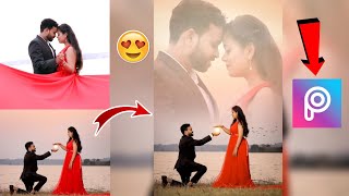 Pre wedding Photo Editing in Picsart | Picsart Photo Editing Tutorial | Picsart Se Photo Editing