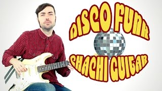Video thumbnail of "Guitarra Disco Funk - Acordes Parciales - Solos con Ritmo"